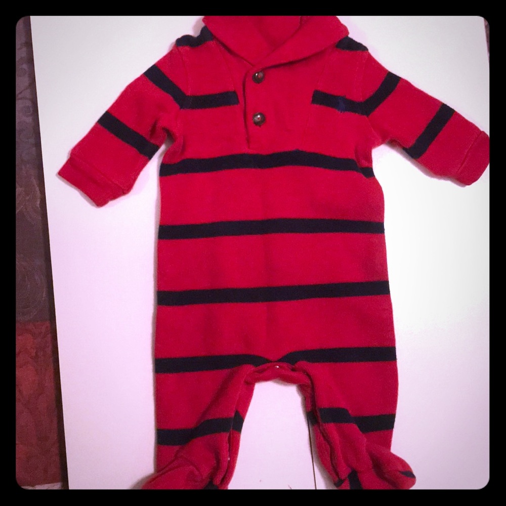 Ralph Lauren 3Month striped onesie
